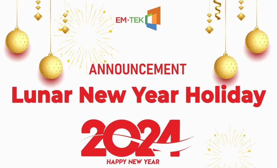 Announcement of Tet Holiday Schedule for the Year of the Dragon 2024